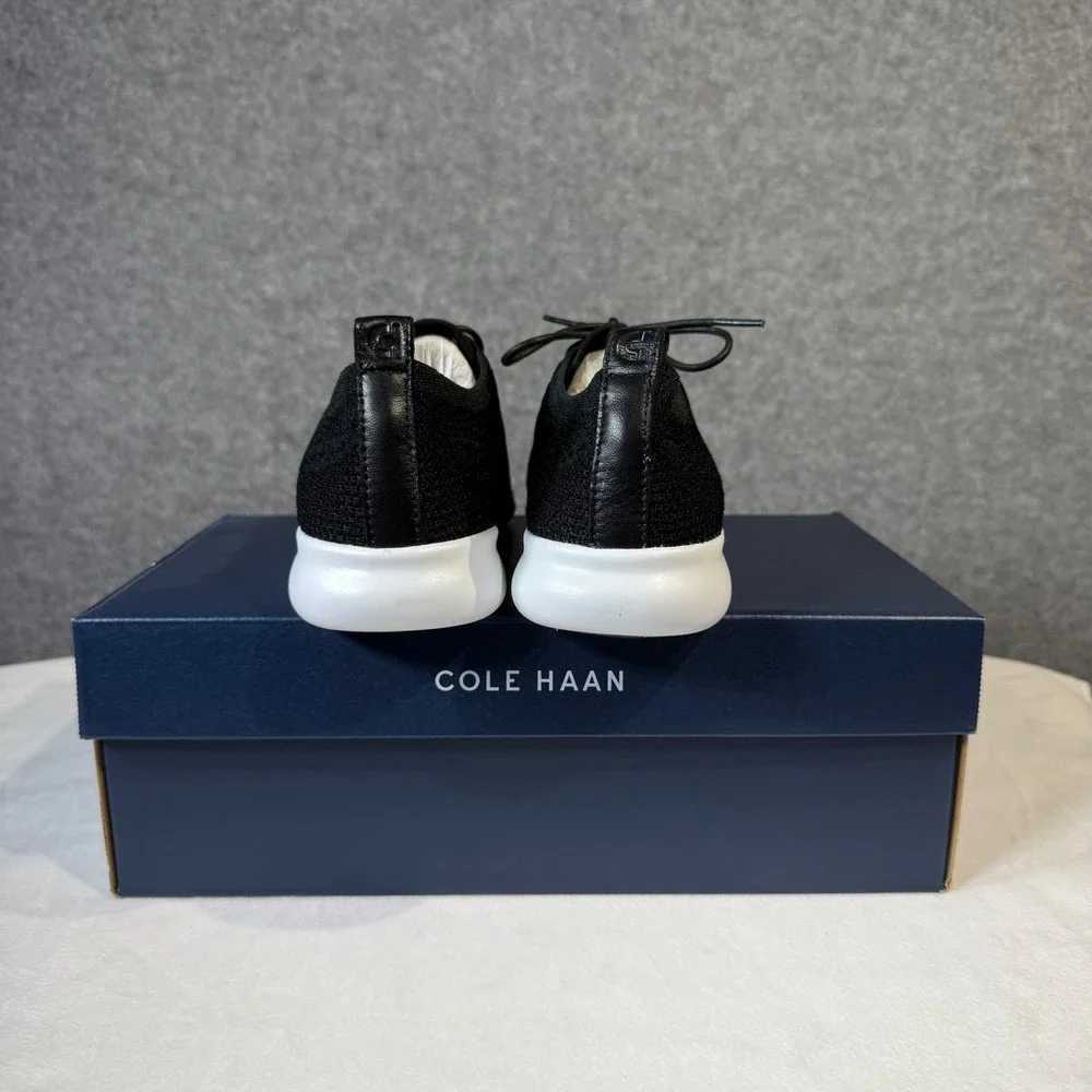 Cole Haan 2.ZEROGRAND Stitchlite Knit Oxford‎ Black Sneakers Shoes